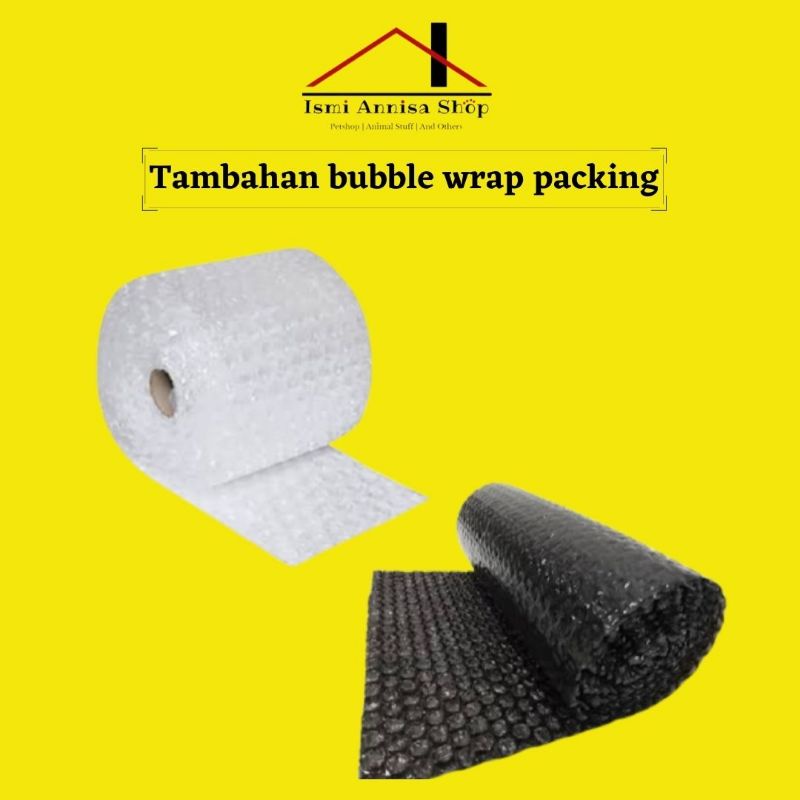

Bubble Wrap / Tambahan Bubble Wrap Packing
