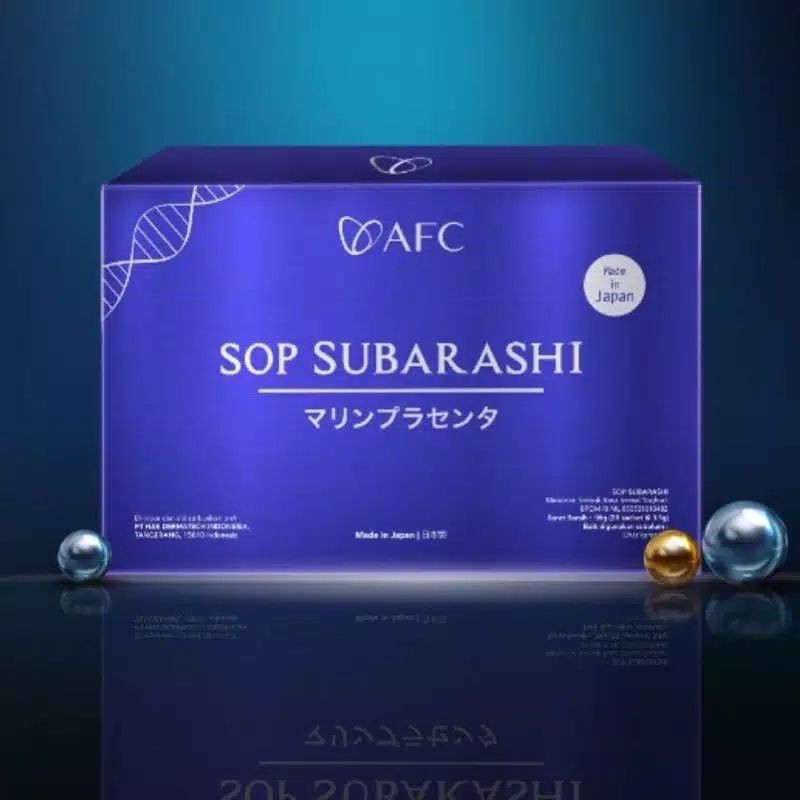ORIGINAL SOP Subarashi AFC Jepang Ready Stock | obat darah tinggi ginjal diabetes jantung kolesterol