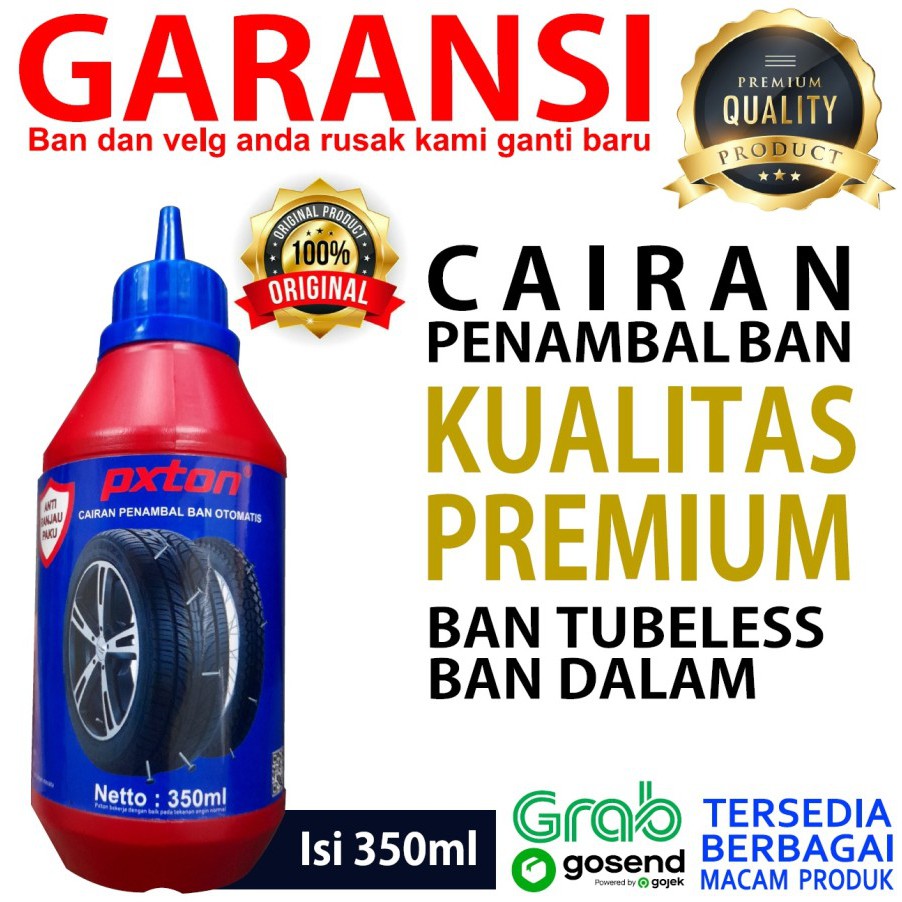 Cairan Penambal ban motor mobil otomatis pxton