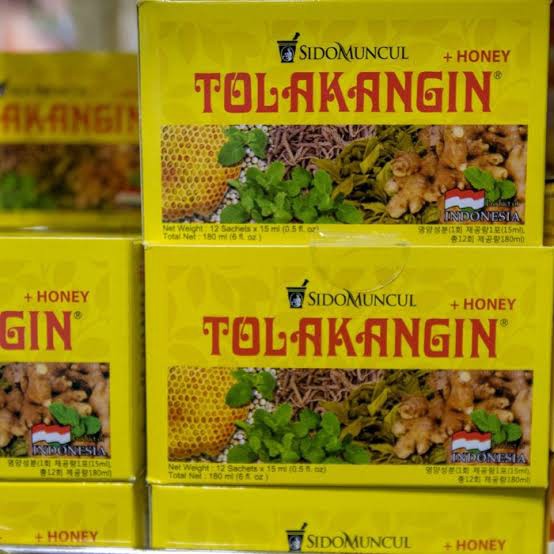 Tolak Angin Cair BOX  12 sachet - Tolak Linu Herbal 1 box 5schet