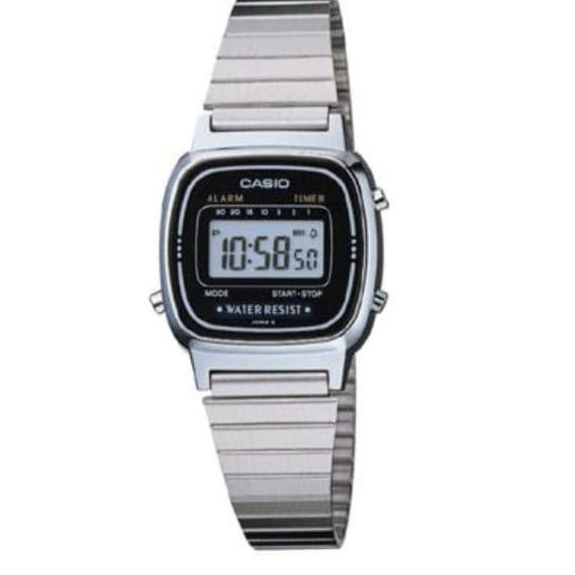 casio digital metal watch