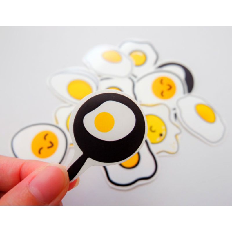 

STICKER AESTHETIC ECER 1 BIJIAN / STIKER ESTETIK / STIKER LUCU MURAH / STIKER TELUR / STICKER EGG