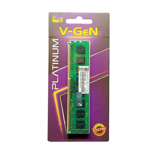 Ram PC VGeN Ddr3 8gb pc10600 1333Mhz V-GeN Longdimm Platinum ddr3L