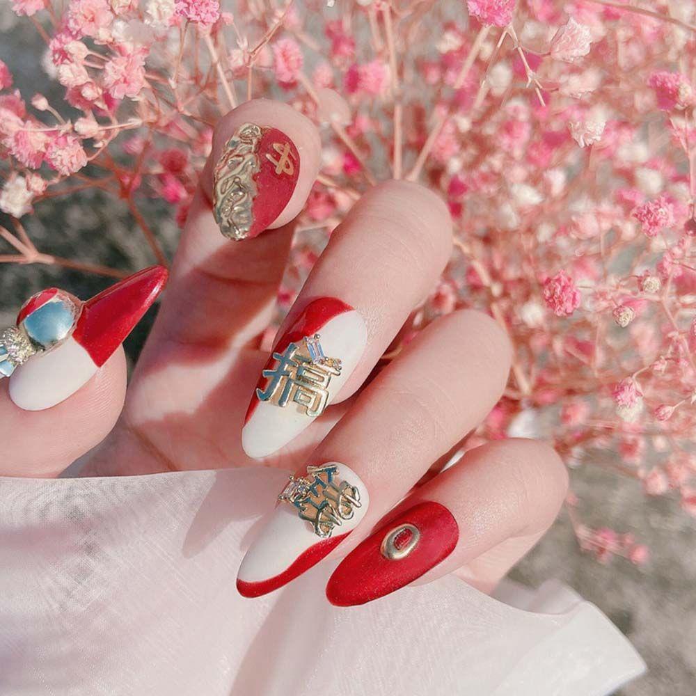 AUGUSTINA Agustina Tahun Baru Nail Art Meriah Shiny Manicure Tool Indah Flash DIY Nail Art Dekorasi