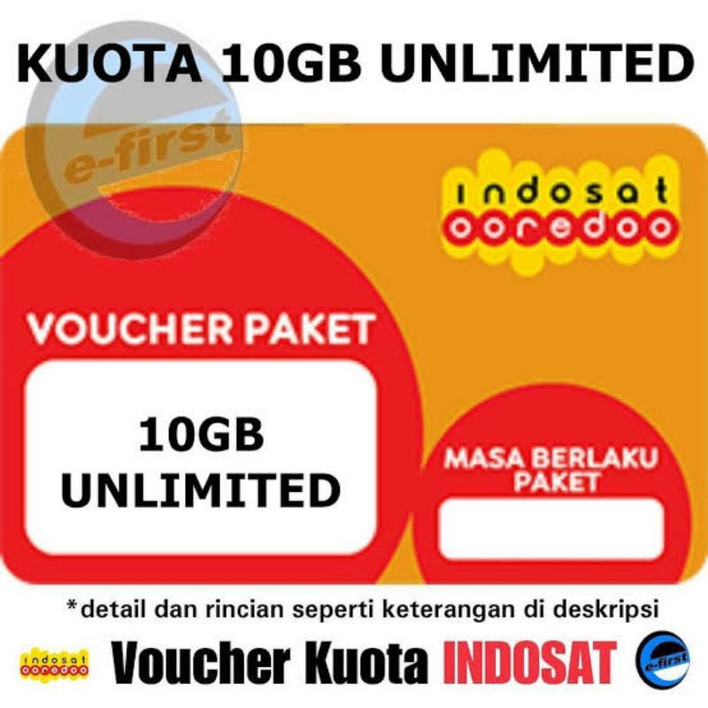 Paket Data Kuota Internet Voucher Indosat 556 Sn Shopee Indonesia