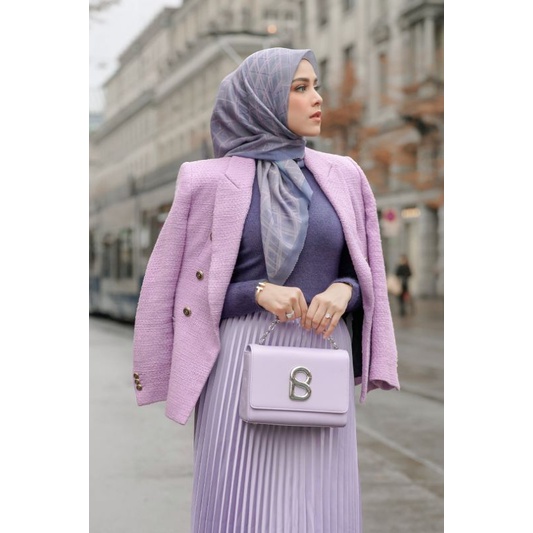 Louvre Infinity Voal Square By Buttonscarves PL