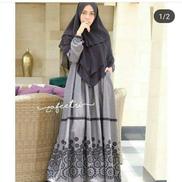 Gamis set Zafeetri