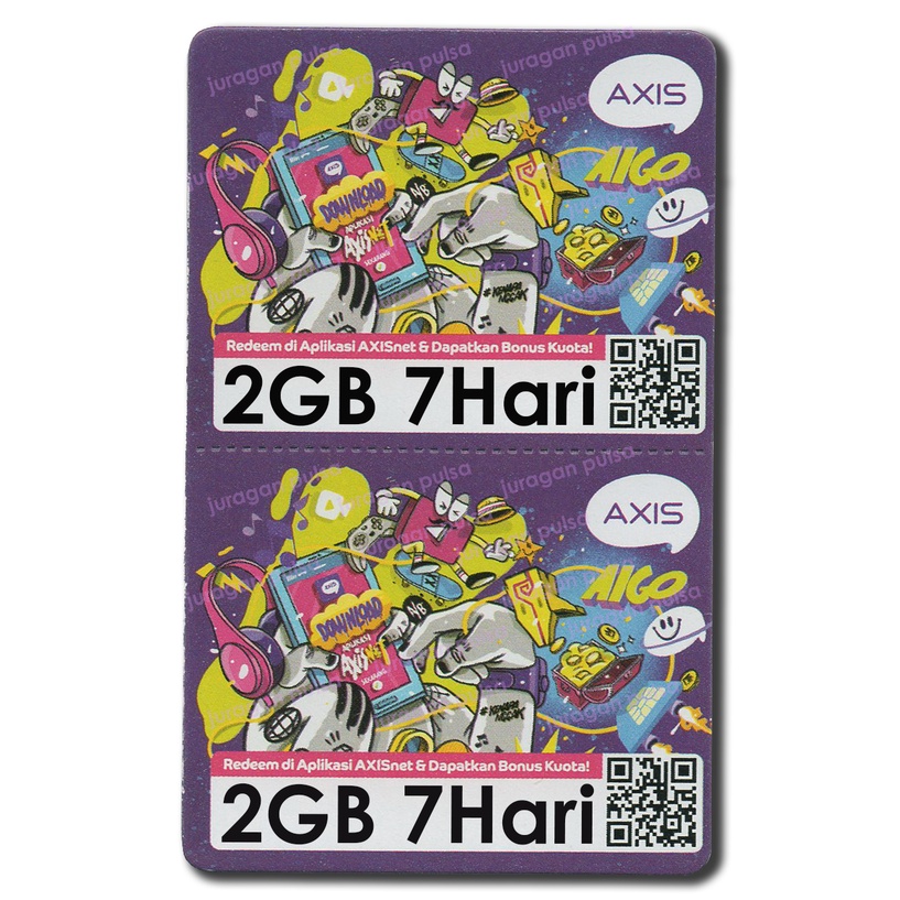 VOUCHER AXIS 2GB 7HARI