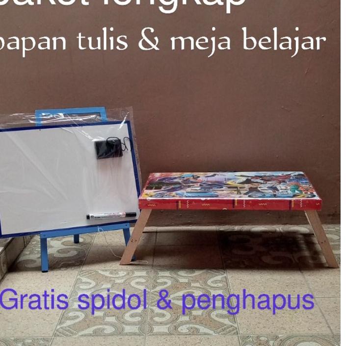 

Kekinian meja belajar & papan tulis + kaki / meja belajar dan papan tulis dengan kaki
