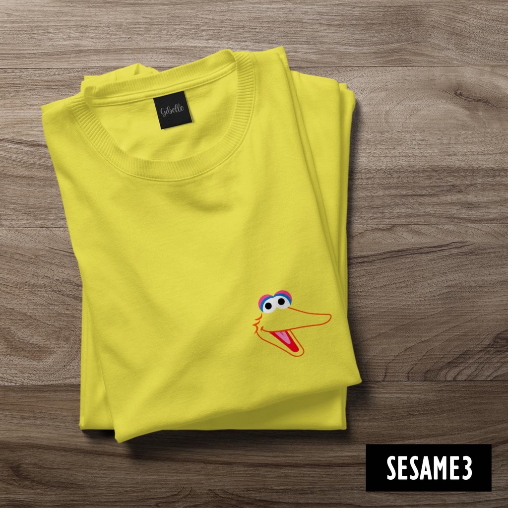 [KAOS DEWASA/ANAK]SESAME STREET KAOS COTTON COMBED BEST QUALITY KAOS ANAK ADEWASA PRIA WANITA