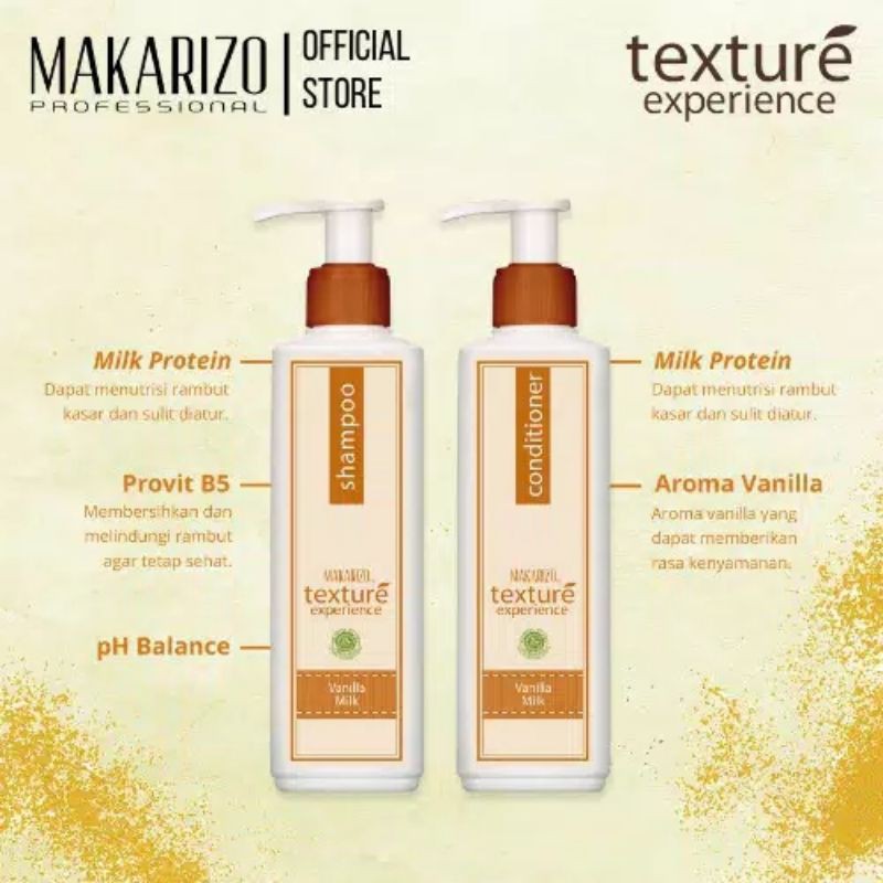 Makarizo Bundling Sampo &amp; conditioner (Vanilla)