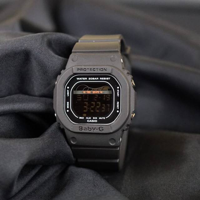 Cod ( bayar di tempat ) Jam Tangan Wanita Anti Air Casio Baby-G  Digital Rubber BGA-550C Watch Wotch