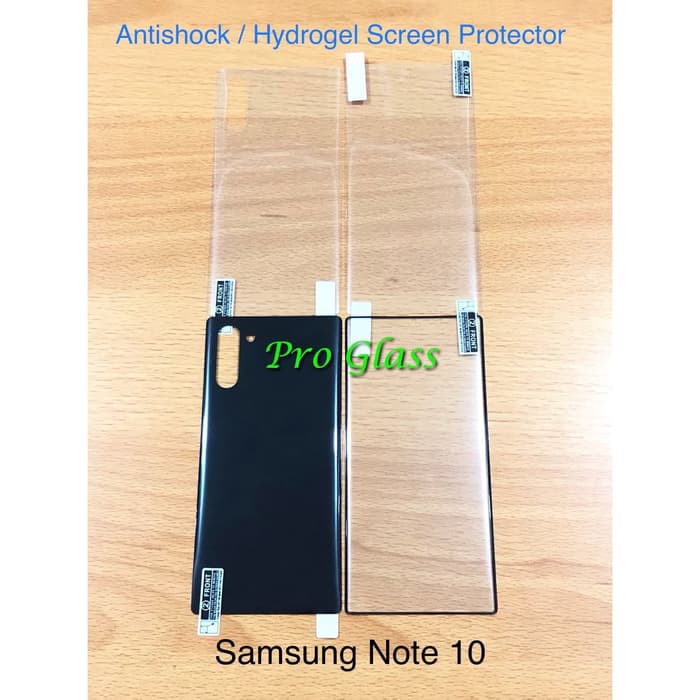 Samsung Note 10 / Note 10+ Anti Shock Premium Screen Protector Hydrogel 2in1