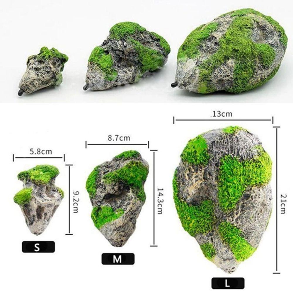 [Elegan] Pumice Simulation Sense Solid Ornamen Mengambang Khas Ada Polusi Batu Terbang