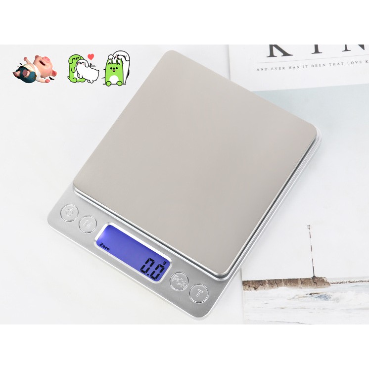 Timbangan I2000 Timbangan Dapur Timbangan Digital Kitchen Scale Multifungsi Serbaguna