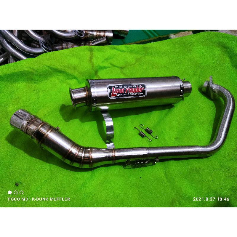Knalpot lone rider satria fu pipa gede