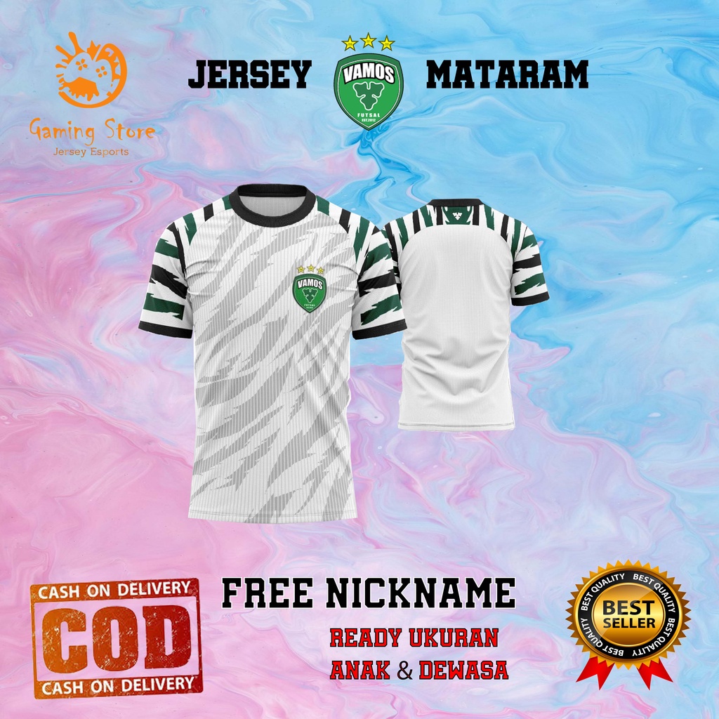 Jersey Kaos Baju VAMOS MATARAM FUTSAL