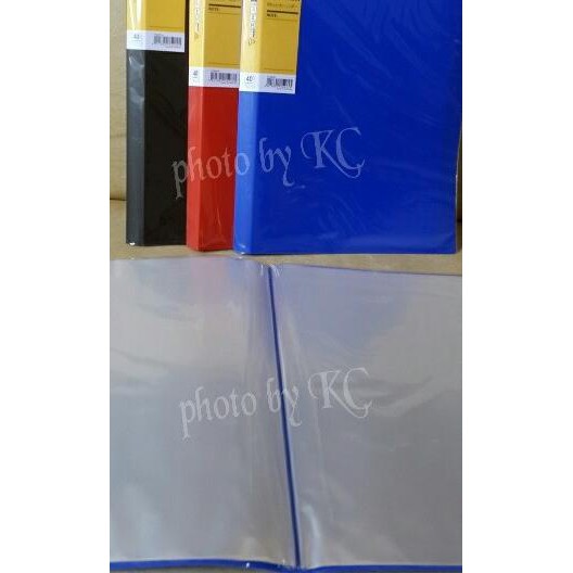 

✰ ATK0102PR 40lbr F4 Clear Holder Sheet Pronto buku map plastik file - Hitam ✺