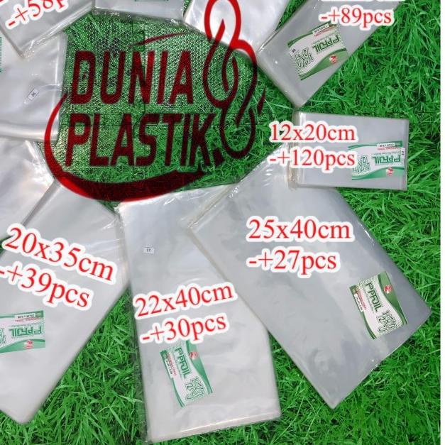 ♣ isi500gr kantong plastik PP BENING bahan TEBAL 08 ketebalan kuat transparan kaku snack kerupuk cik