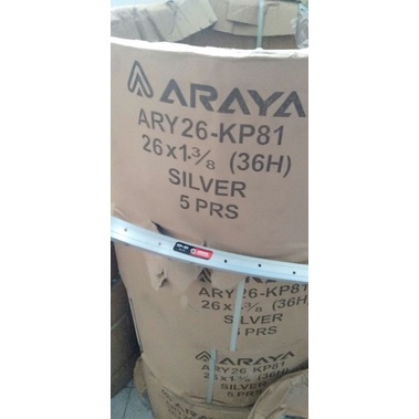 rims velg araya 26x1⅜ untuk ctb siera dll Alloy