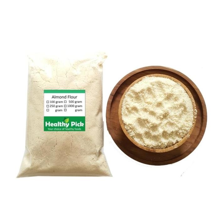 

TERLARIS Almond Flour / Tepung Almond Bubuk / KETO 500 gram