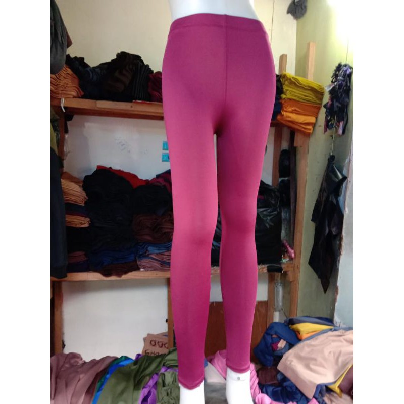 celana panjang legging licin dewasa