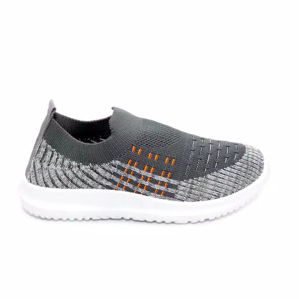 Sodalite Sepatu Anak Laki Slip On Flyknit Import 273