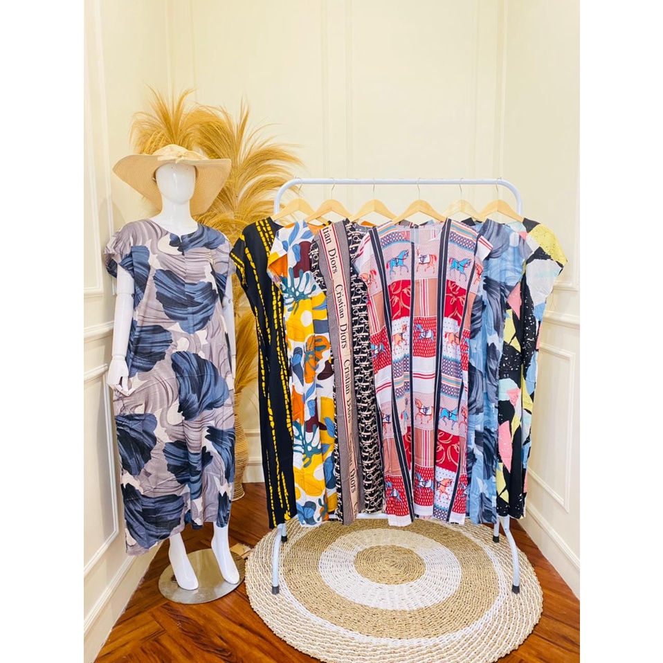 daster/daster basic panjang/daster kerah bulat/daster katun rayon/daster busui/daster jumbo/daster p