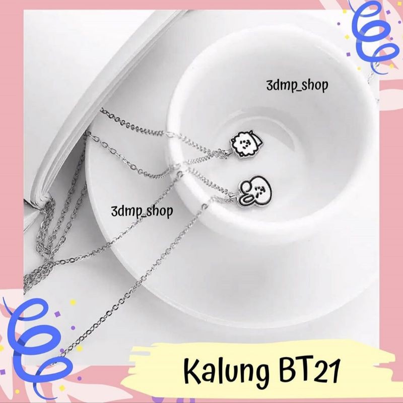 Kalung BT21 BTS Cooky Tata Chimmy Koya Rj Shooky