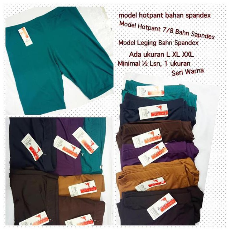 Legging Panjang Spandex Premium Ready Jumbo / Legging Wanita Premium Tebal