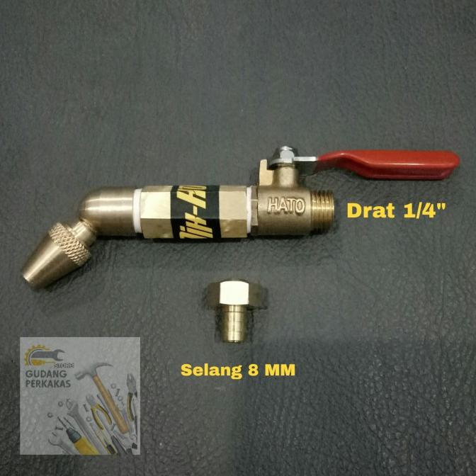 COD PREMIUM ORIGINAL Nozzle Cuci AC Body Panjang Model Bengkok / Kepala Jet cleaner