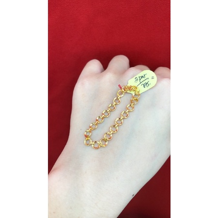 Gelang bayi olympic emas asli