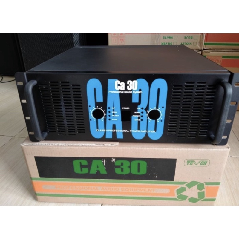 Box Power Amplifier CA-30 2 channel + knop