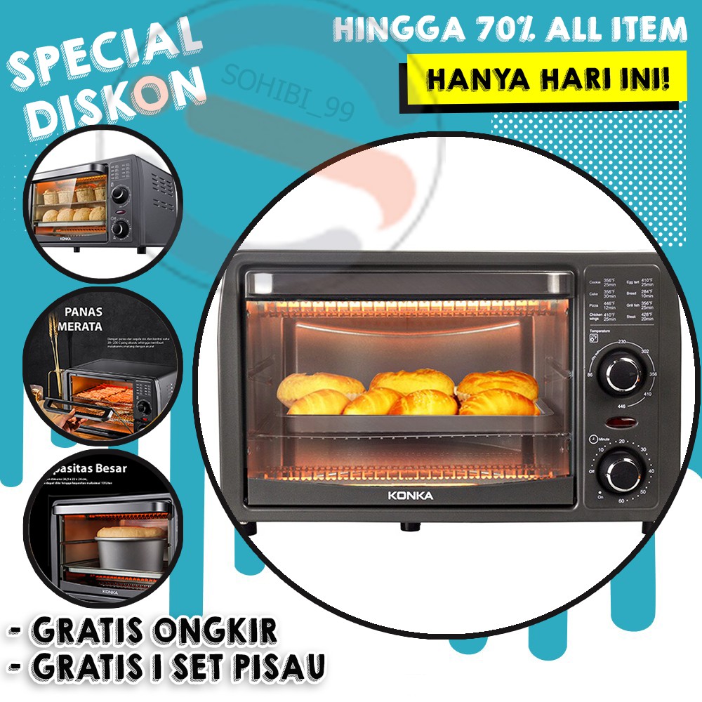 Oven Listrik Murah Oven Listrik Low Watt Murah Oven Listrik Hemat Listrik