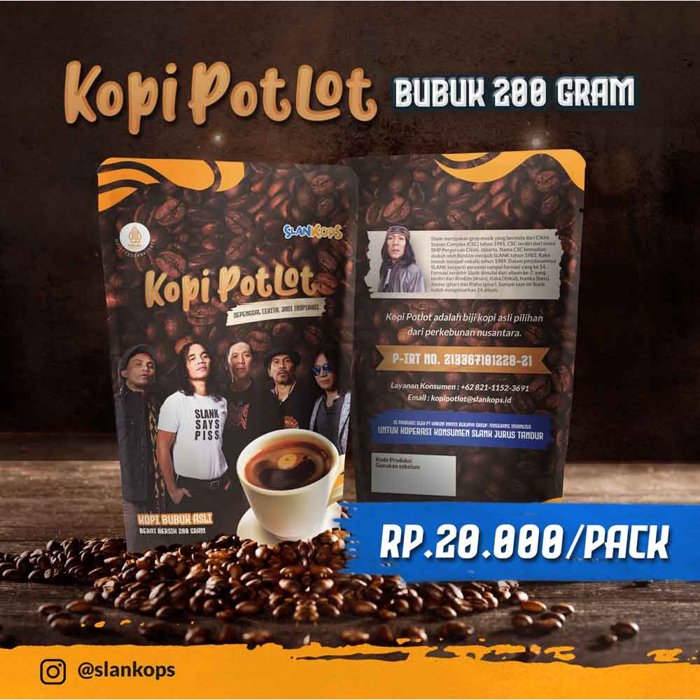 Slank Kopi Potlot 200 Gram