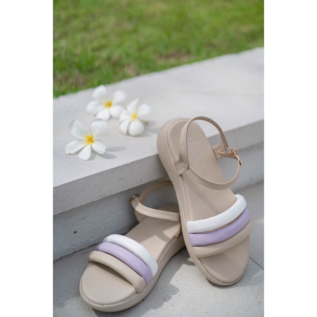 Bluebells Sandal Tali Wanita Slip On 3cm -Bress-6