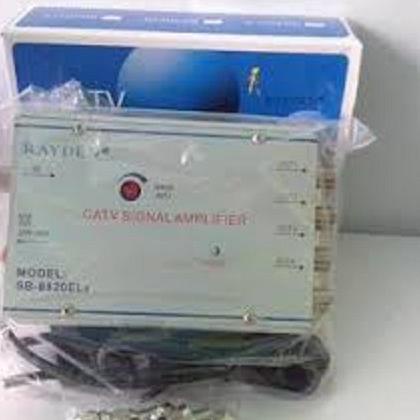 Penjernih & Penguat Sinyal TV (TV Signal Booster) + 4 Splitter