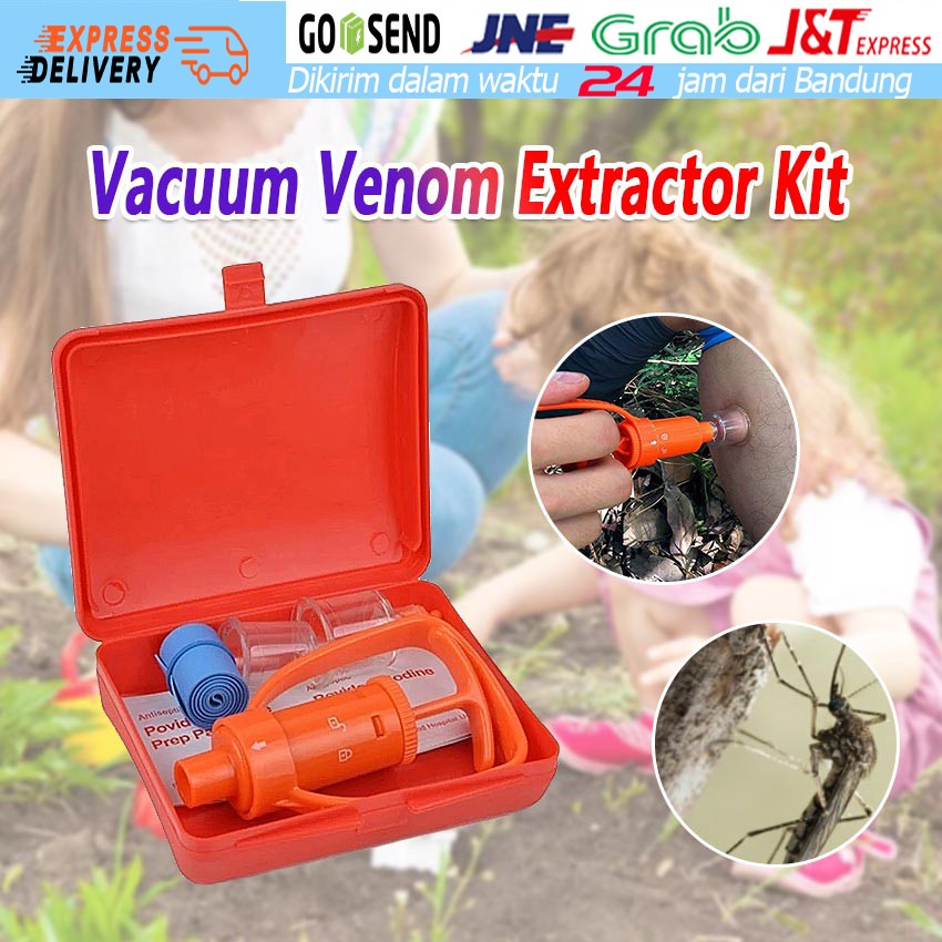 Jual Venom Extractor Pump Venom Alat Penyedot Racun Extractor Kit Firstar Pump Survival Camping