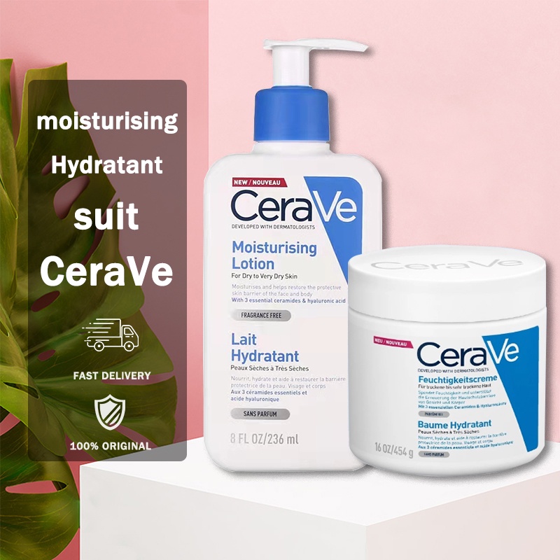 CeraVe Moisturising Lotion 236ml /Moisturising Cream 454g