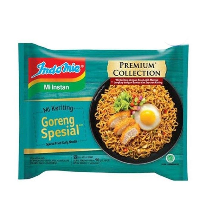 

INDOMIE KERITING GORENG SPECIAL MIE INSTAN 90 GRAM