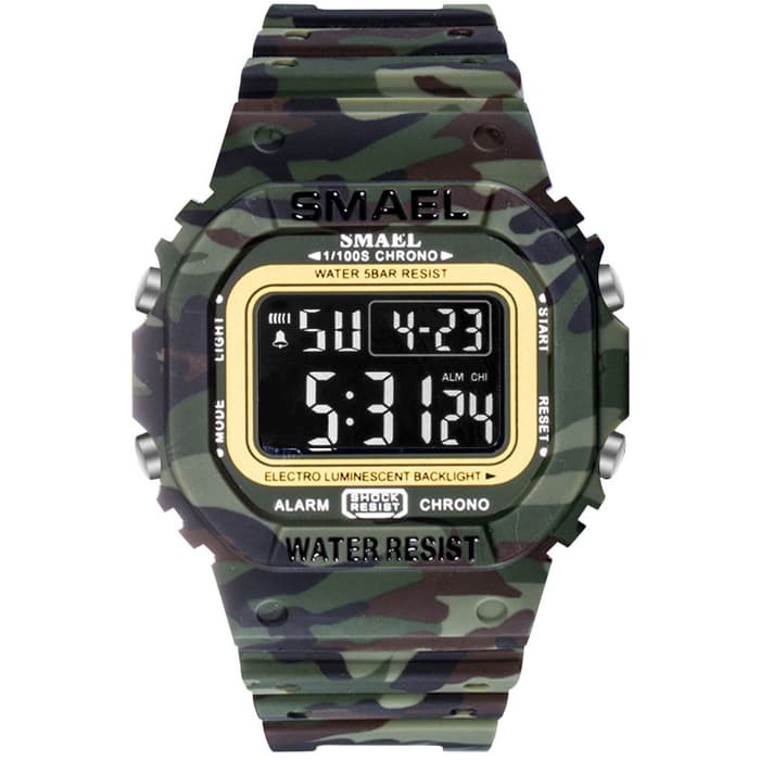 SMAEL 1801 Jam Tangan Digital Militer