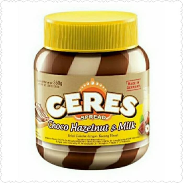 

CERES CHOCO HAZELNUT / DOUBLE HAZELNUT / MILK 350GR