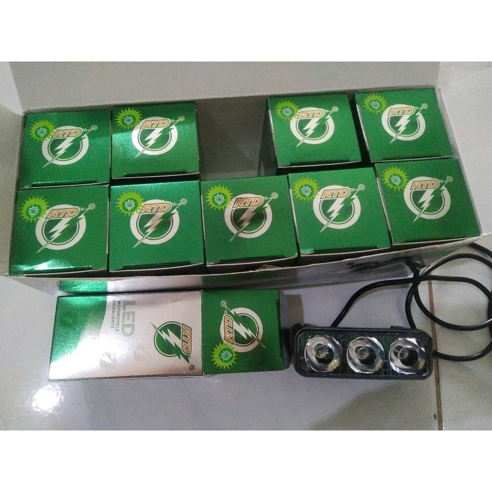 LAMPU LED 3MATA ADVENTURE TRABAS ENDURO KLX SUPERMOTO CRF SUPERMOTO