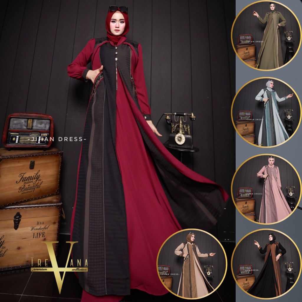 JIHAN DRESS By TREVANA