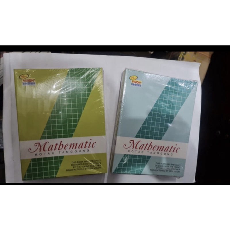 

BUKU KOTAK 1CM VISION /PACK(10)