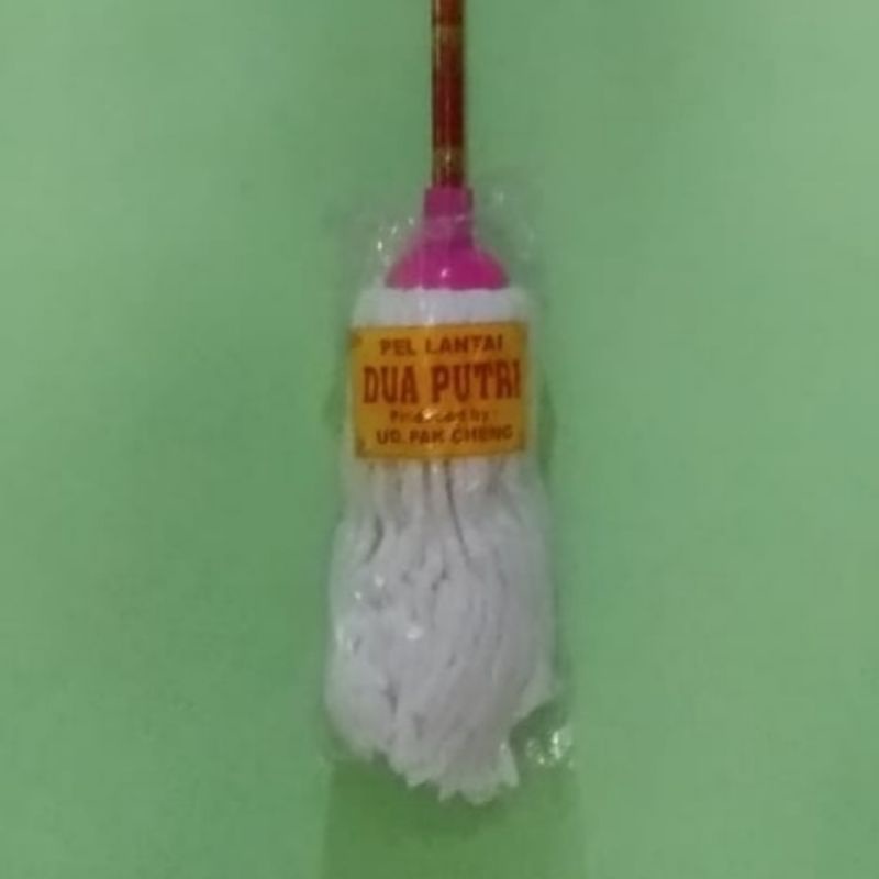 Pel lantai / alat pel lantai gagang kayu / lap pel