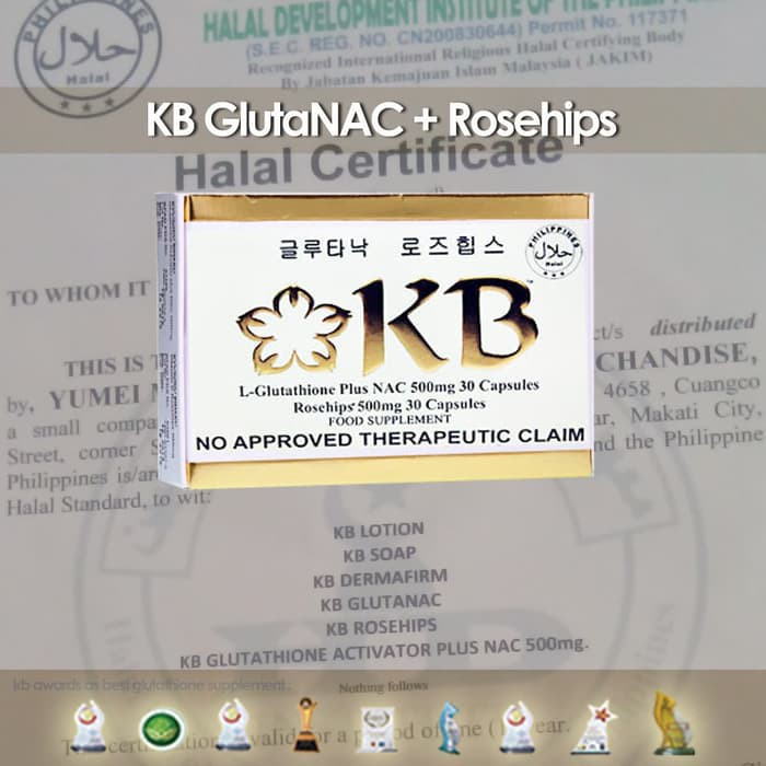 Original Product>> Kyusoku Bihaku | Kb Whitening Capsules | Kb Pils | Suplemen Pemutih Kb Promo 