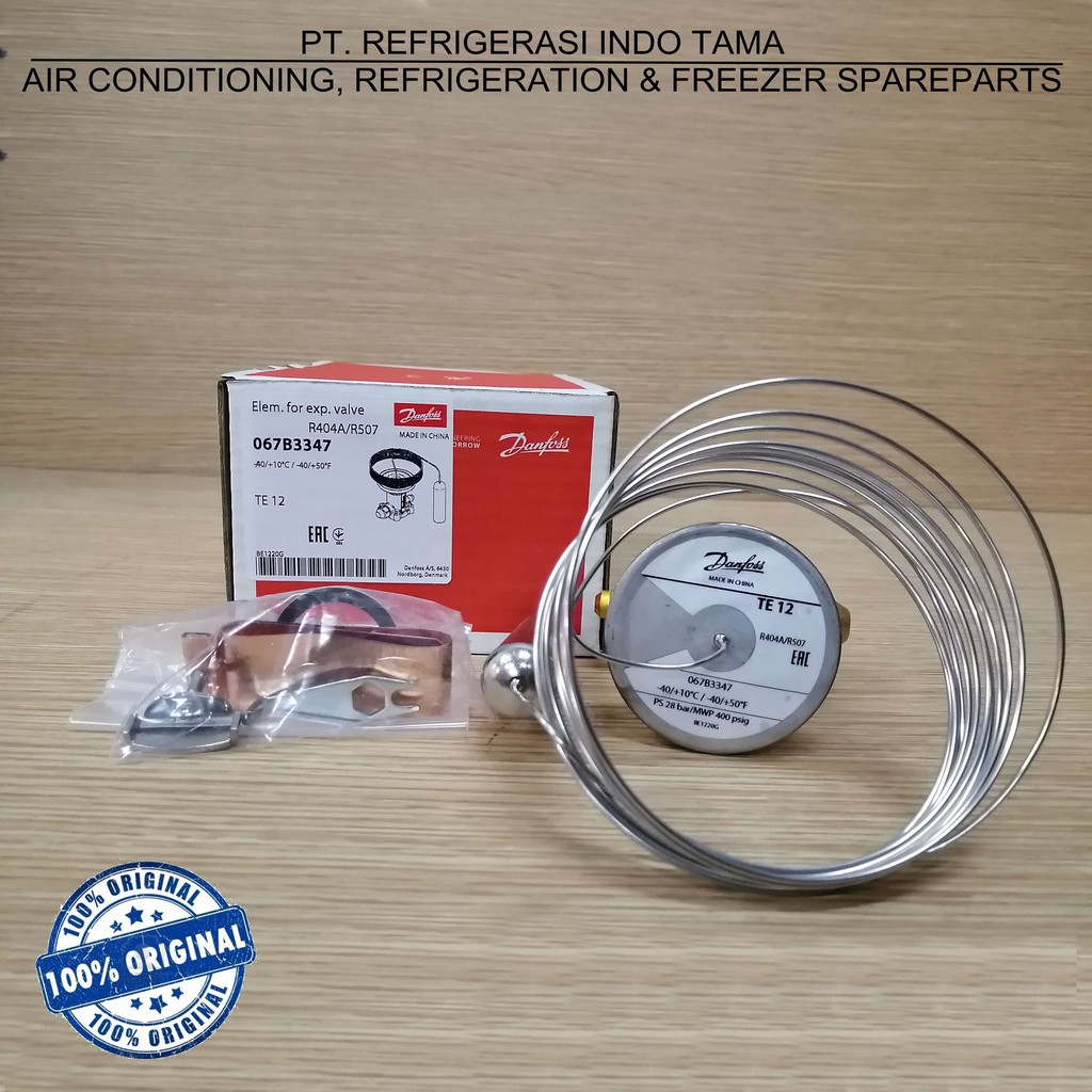R404A / R507 TES 12 / TE 12 - 067B3347 Expansion Valve DANFOSS / Expansi
