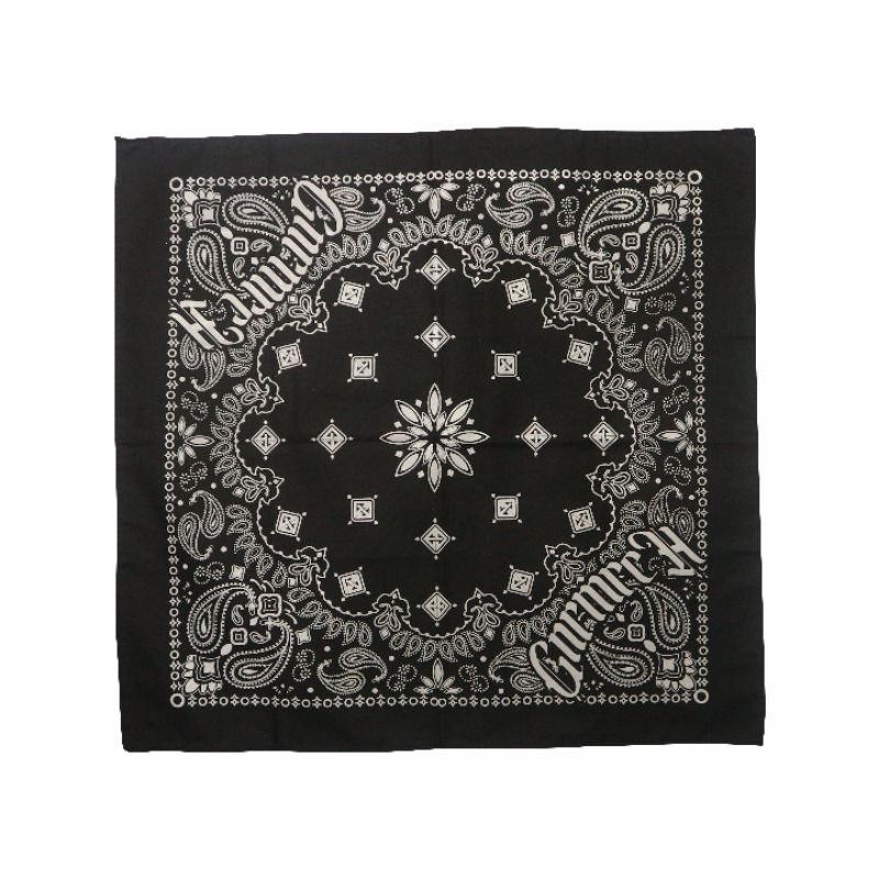 GANJAR MERCH | BLACK BANDANA "PAISLEY"