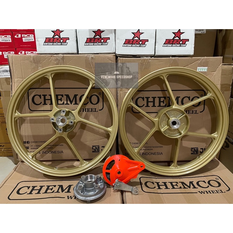 Velg Racing BRT Chemco Jupiter Z / Jupiter Mx / Vega / F1zr Ukuran 160/185 X 17